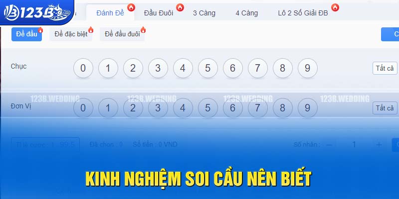 Luôn nhớ các lưu ý trên khi bắt đầu soi cầu