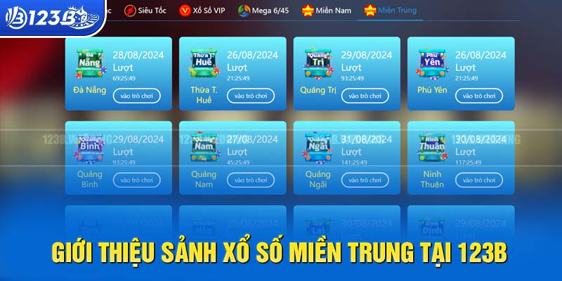 Xổ số miền Trung là thiên đường giải trí tuyệt vời nhất