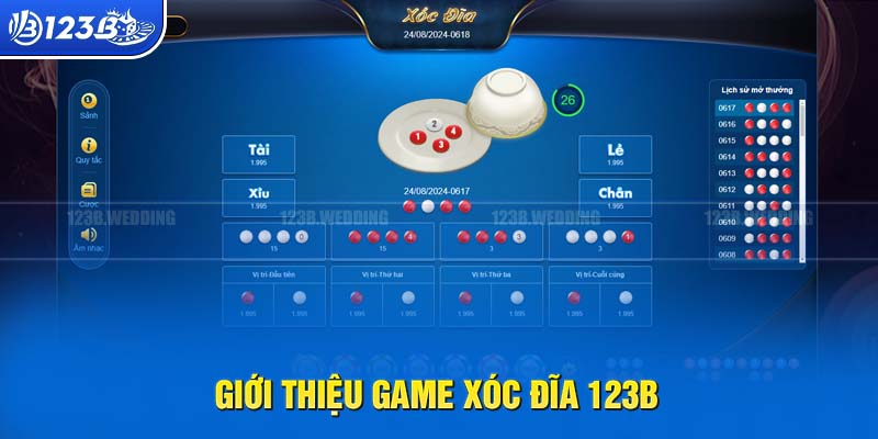 Tổng quan về game chơi Xóc đĩa tại 123B